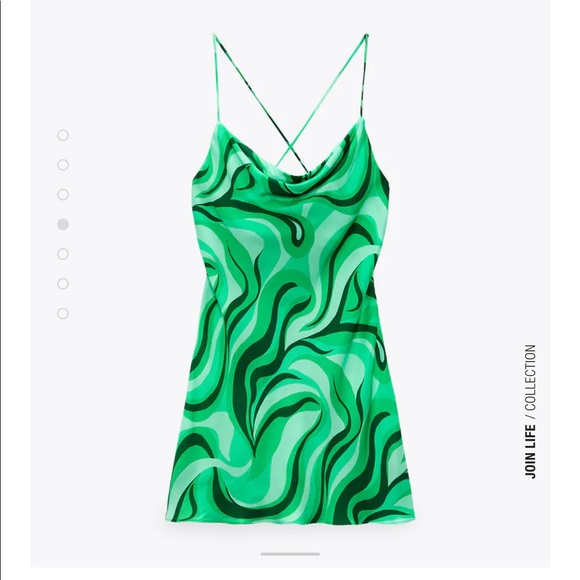 Zara | Dresses | Zara Green Patterned Flowy Mini Dress | Poshmark Zara | Dresses | Zara Green Patterned Flowy Mini Dress | Poshmark